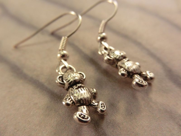 Teddy Ohrringe Vintage Optik Bär Kuscheltier